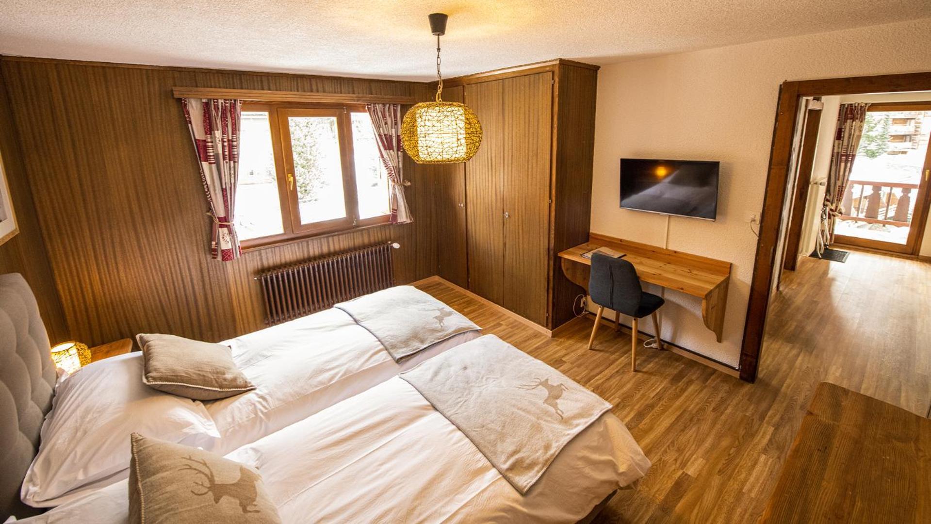 Hotel Les Chamois Verbier Pokoj fotografie
