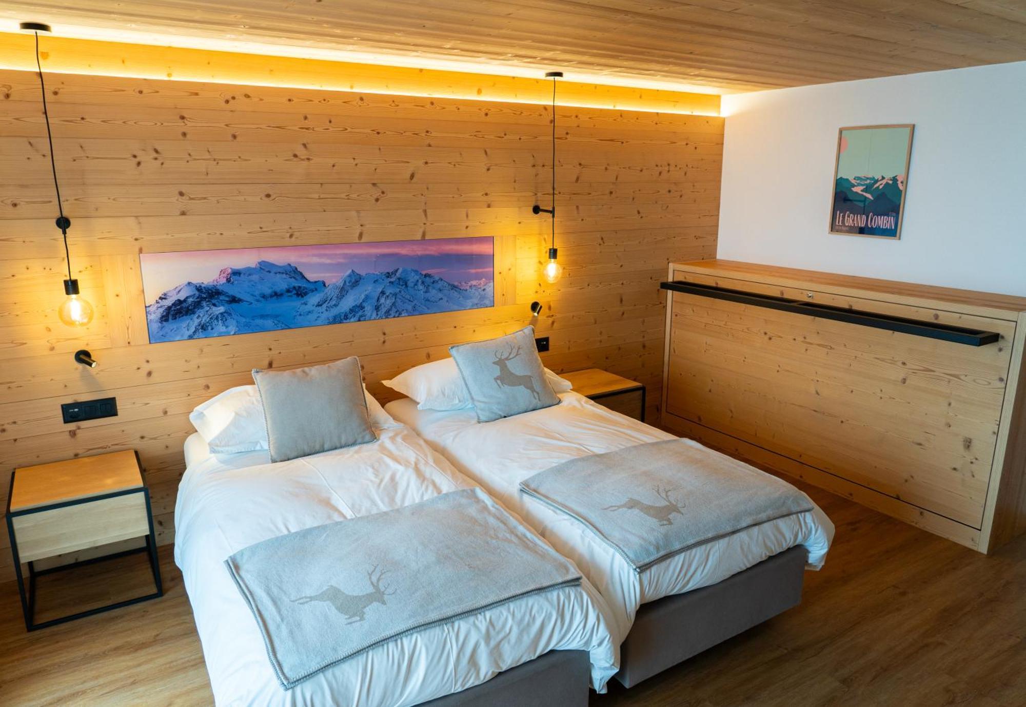 Hotel Les Chamois Verbier Exteriér fotografie